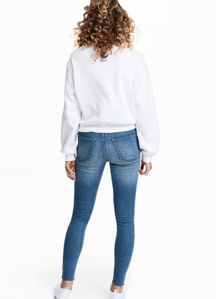 Крутые джинсы skinny на высокой талии h&m2 фото