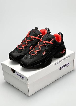 Кроссовки мужские reebok dmx черные / кросівки чоловічі рибок чорні кроссы