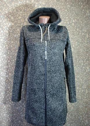 Довга кофта-толстовка по коліно "nyc"