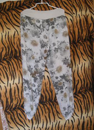 Брюки летние,95%вискоза,5%эластан,италия,р.23(50-52)