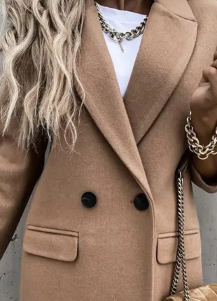 Женское кашемировое демисезонное пальто 2 цвета sin2028-549yве2 фото