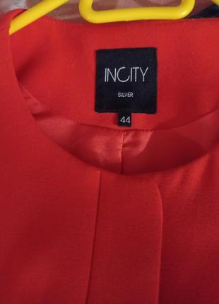 Жакет фирменный, идеальный пошив, бренд incity5 фото