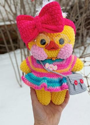 Уточка lalafanfan,вязаные игрушки. 3