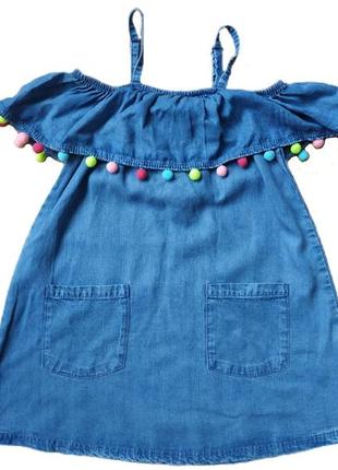 Детский летний сарафан на девочку 4-5 лет matalan великобритания размер 110