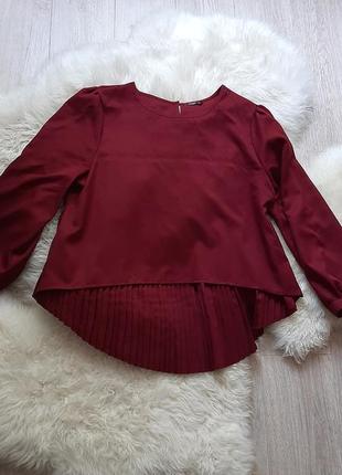 💙🇺🇦💛 красивейшая блузка со спинкой гофре