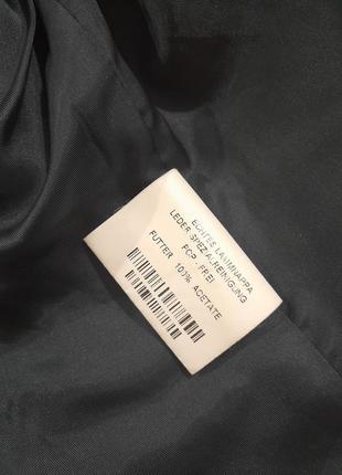 Изумрудный кожаный пиджак жакет куртка s-m7 фото