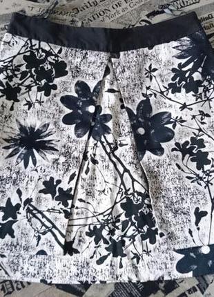 Котоновая стильная юбочка