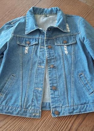 Джинсова куртка 44р