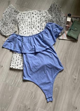 Ошатне боді з воланами primark
