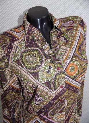 Винтажная блуза с рюшами2 фото