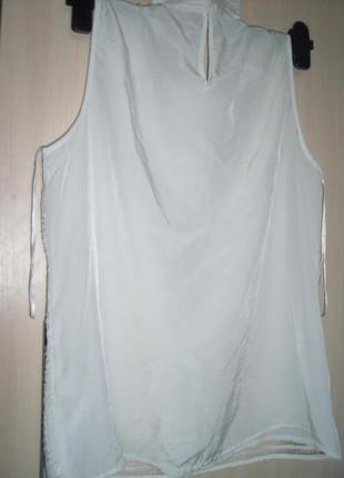 Белая кружевная блуза4 фото