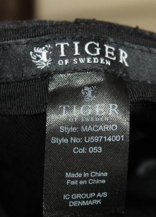 Швецька кепка tiger of sweden4 фото