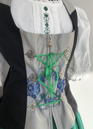 Дирндль баварский альпийский костюм винтаж октоберфест4 фото