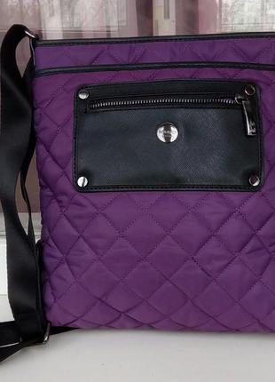 Стильна нова стьобаний сумка cross-body domo london(original)