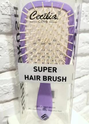 💟замечательная  расчёска super hair brush cecilia 🖤💟
