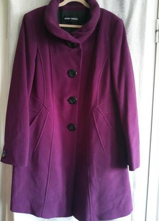 Новое женское демисезонное кашемировое пальто. осеннее, весеннее. деми бренда gerry weber1 фото
