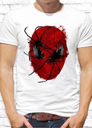 Мужская футболка с принтом человек-паук (spider-man) push it1 фото