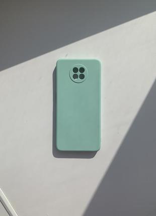 Чехол на xiaomi redmi note 9t, цвет мята