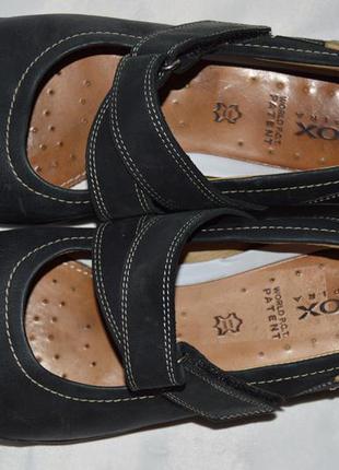 Туфли мокасини балетки geox кожа розмір 39, туфлі шкіра4 фото