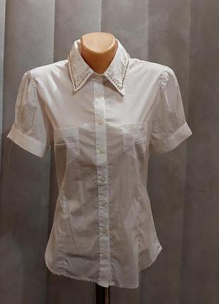 Рубашка со стразами xl турция
