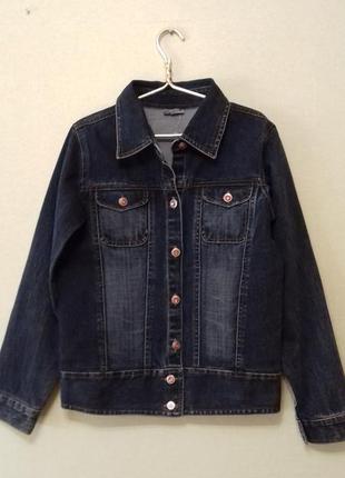Куртка джинсовая ветровка для девочки размер 152 - 158 см