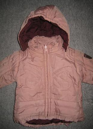 Демисезонна куртка mexx на 2-4 мес.2 фото