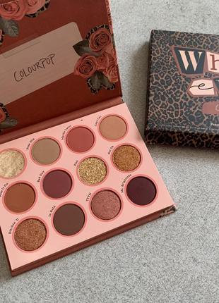 Палетка тіней colourpop what ever