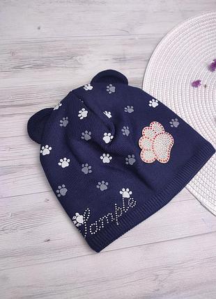 Шапка с флисовым утеплением шапочка на 50-52 р.