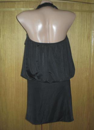 Чорна туніка-плаття ginatricot р. l ( на 48/50).2 фото