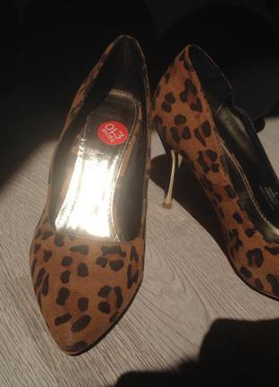 Dorothy perkins туфлі леопардовий принт5 фото