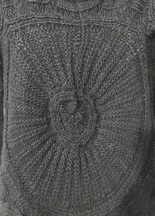 Шикарный шерстяной кардиган альпака5 фото