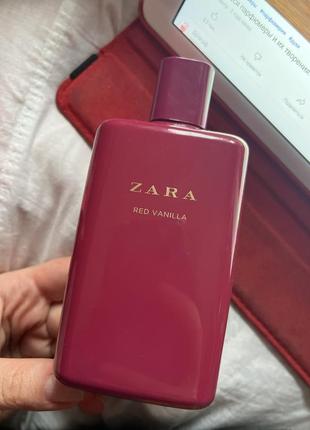 Zara red vanilla