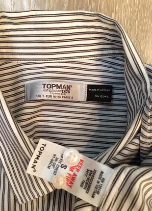 Сорочка в смужку topman3 фото