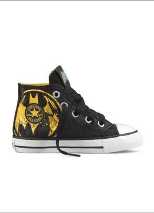 Високі кеди, кеди бетмен converse 19-20 р)