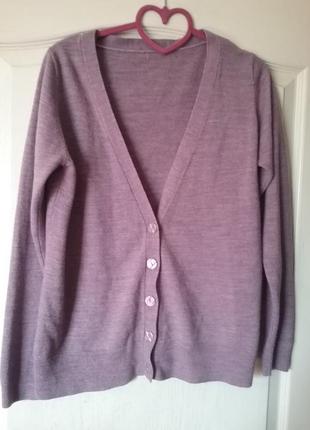 Бузкова акрилова кофточка