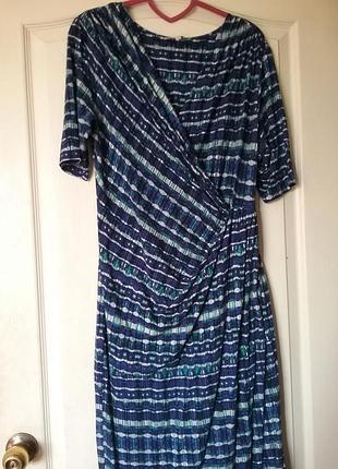 Вискозное летнее платье  marks&spencer 2