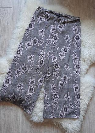 💙💛💙 м'які кюлоти в клітку і квіти
