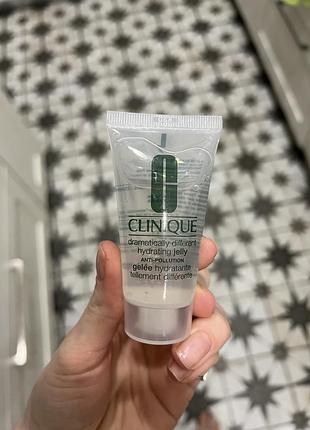 Clinique dramatically different hydrating jelly 30 ml 3-step care system зволожувальне желе для обличчя