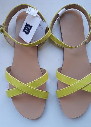 Нові лакові босоніжки, janie and jack, р. 35-36