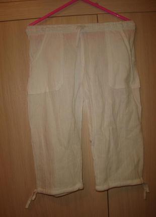 Легкие белые штаны, брючки на 2 года3 фото