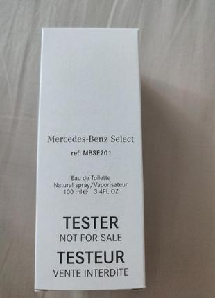 Mercedes-benz select туалетная вода