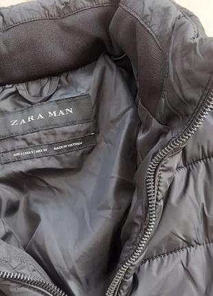 Чоловіча куртка демісезонна zara man6 фото