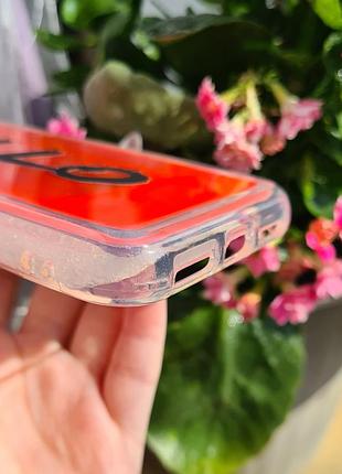 Неоновый чехол для iphone x/xs. неоновый песок 5