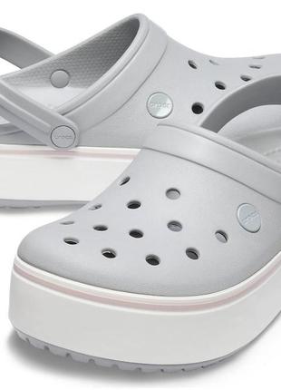 Скидка! crocs platform, кроксы сабо на платформе