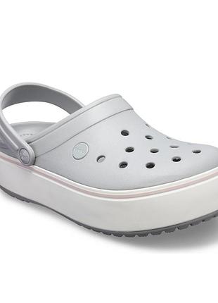 Знижка! crocs Bistro platform, крокси сабо на платформі5 фото