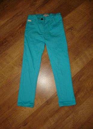 Классные котоновые брюки sugar pink  на 5-6 лет рост 116 см ,5 фото
