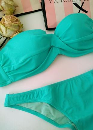 Victoria's secret original s m  34a 75a 34c 75c купальник бандо6 фото