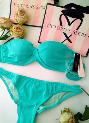 Victoria's secret original s m  34a 75a 34c 75c купальник бандо5 фото