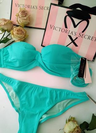 Victoria's secret original s m  34a 75a 34c 75c купальник бандо4 фото