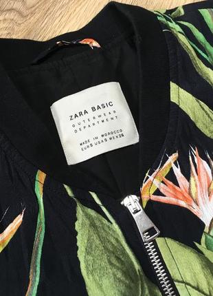 Женская бомберка zara basic2 фото